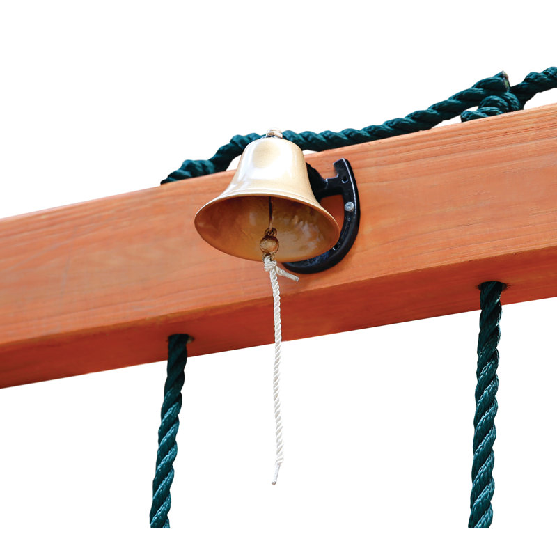 Gorilla Playsets Metal Swing Set Dinner Bell & Reviews Wayfair